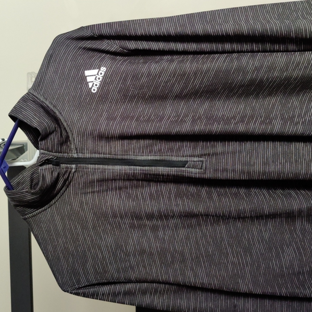 Adidas Mens quarter zip pullover
